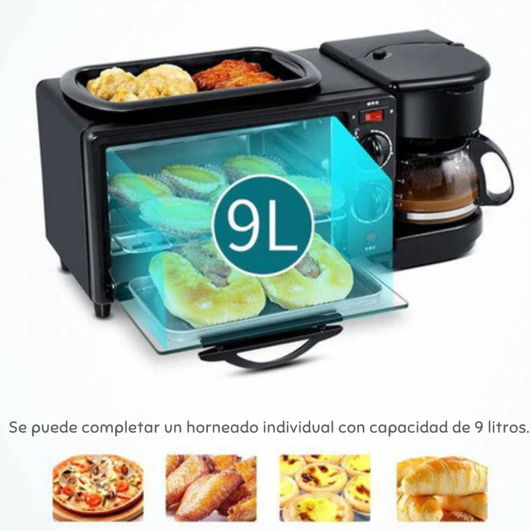 Horno Multifuncional 3 en 1 Disa Home! 🍳☕🔥 GARANTIA 60 DIAS