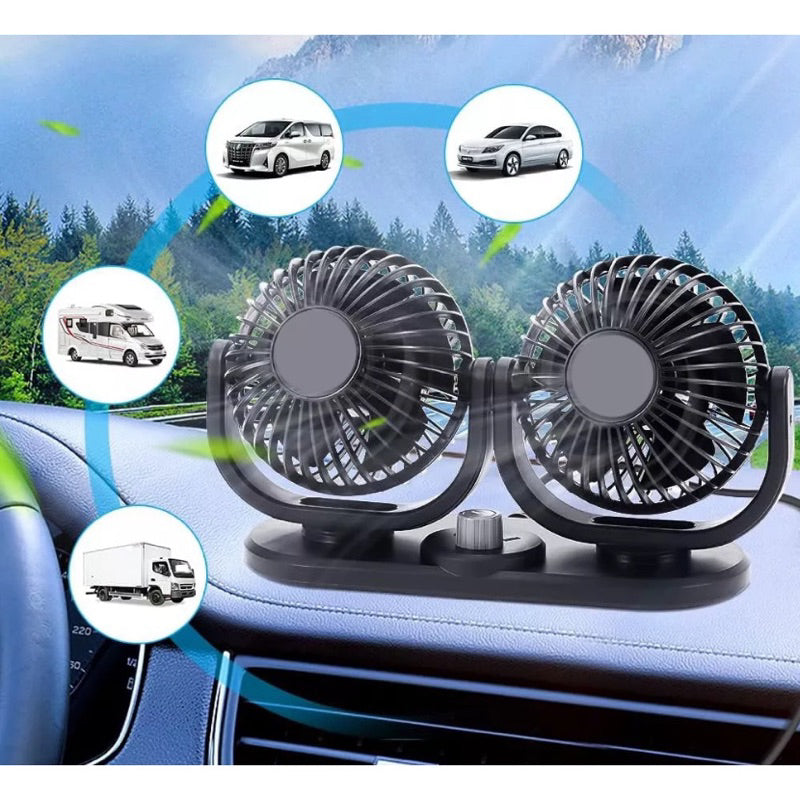 Ventilador para carro ClimaFlex Mas Cable Usb de Regalo