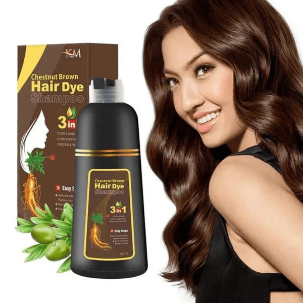 Shampoo Colorante Cubre Canas UNISEX - Importado Unidades Limitadas.