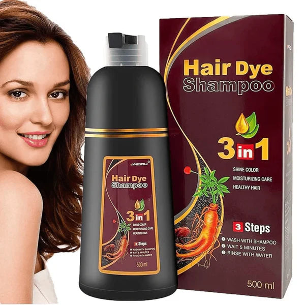 Shampoo Colorante Cubre Canas UNISEX - Importado Unidades Limitadas.