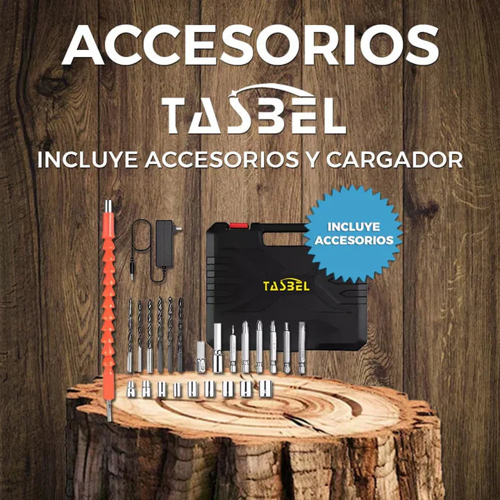 Taladro Inalámbrico TASBEL™ + 1 Batería adicional de REGLAO